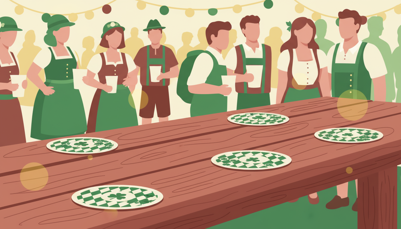 Oktoberfest Dublin Bierdeckel: Bedruckte Bierdeckel als geniales Werbemittel für dein Event